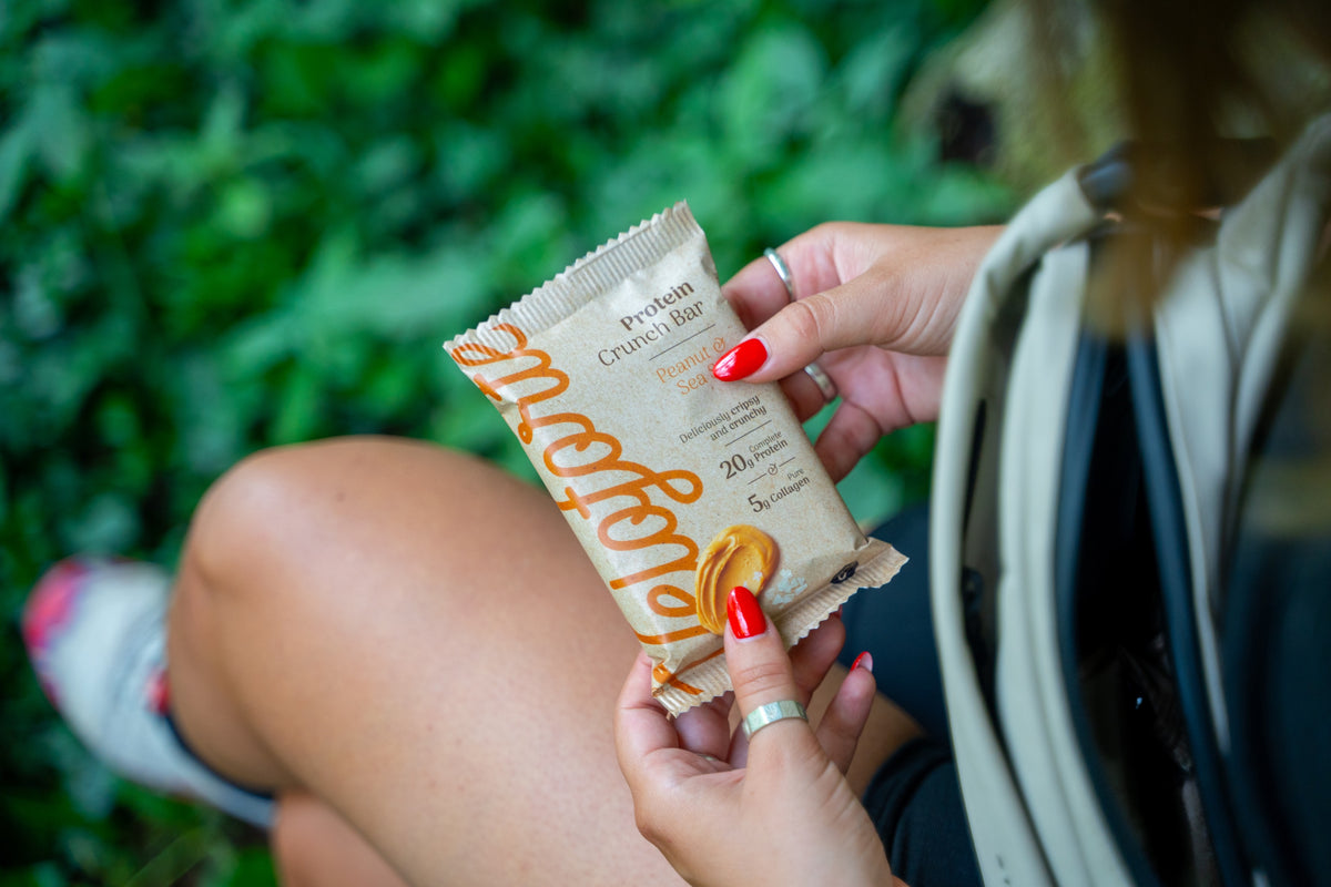 Veloforte - Protein Crunch Bar with Collagen - Peanut & Sea Salt