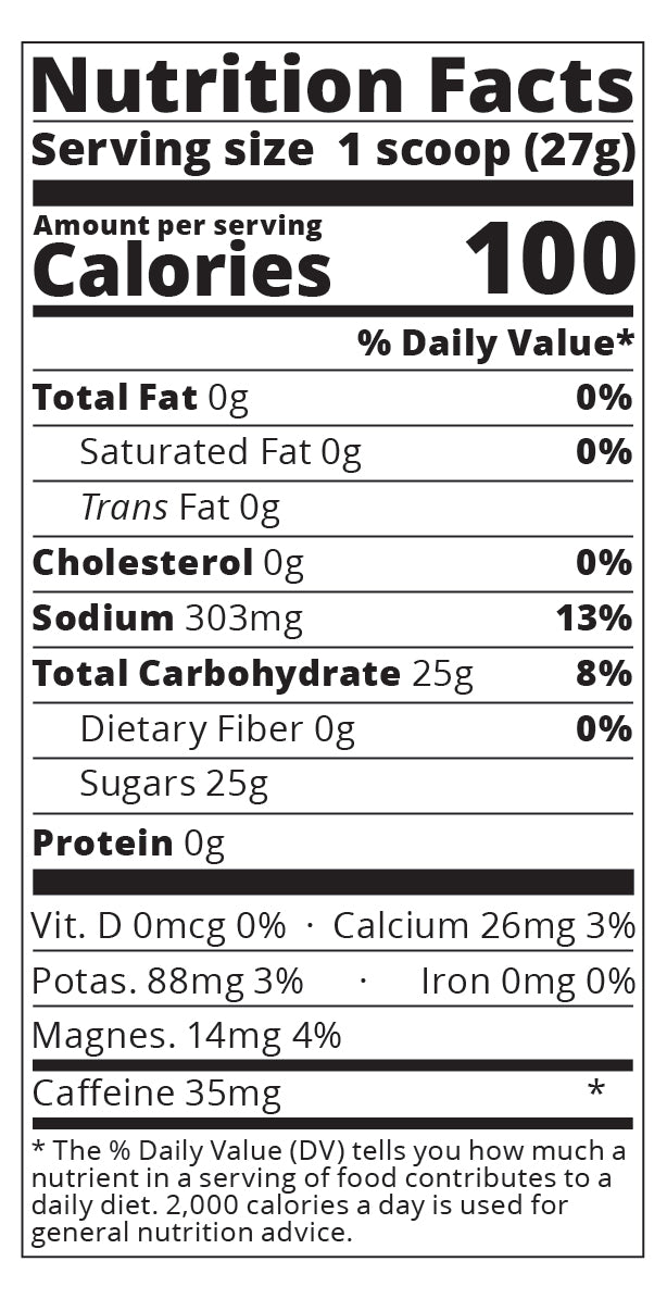 Tailwind Nutrition - Stick Packs (200 kcal) - Caffeinated