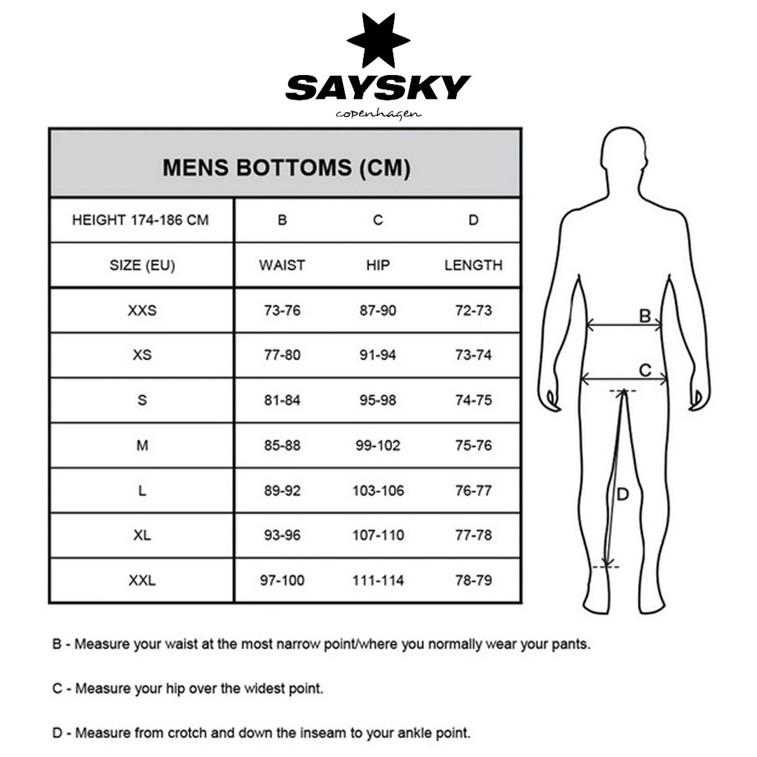 Saysky - Pace Shorts 5'' - Navy - Men's