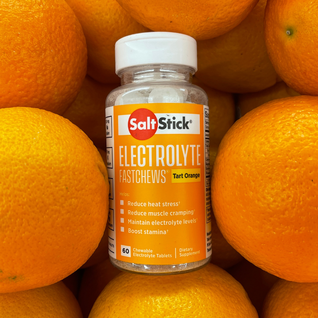 SaltStick - FastChews - Tart Orange - 60 Tablets Bottle