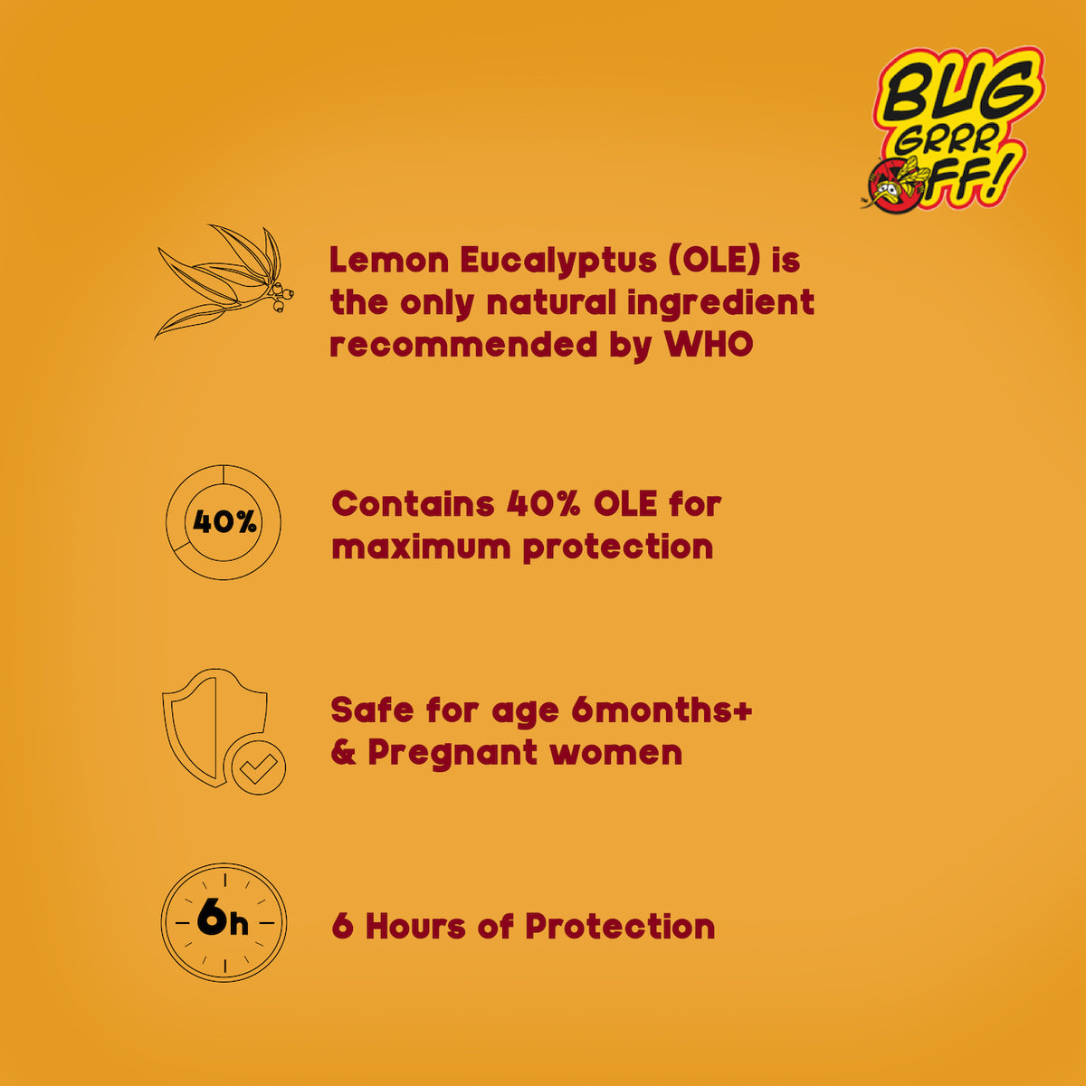 Bug-Grrr Off! - Natural Insect Repellent Spray - 100ml