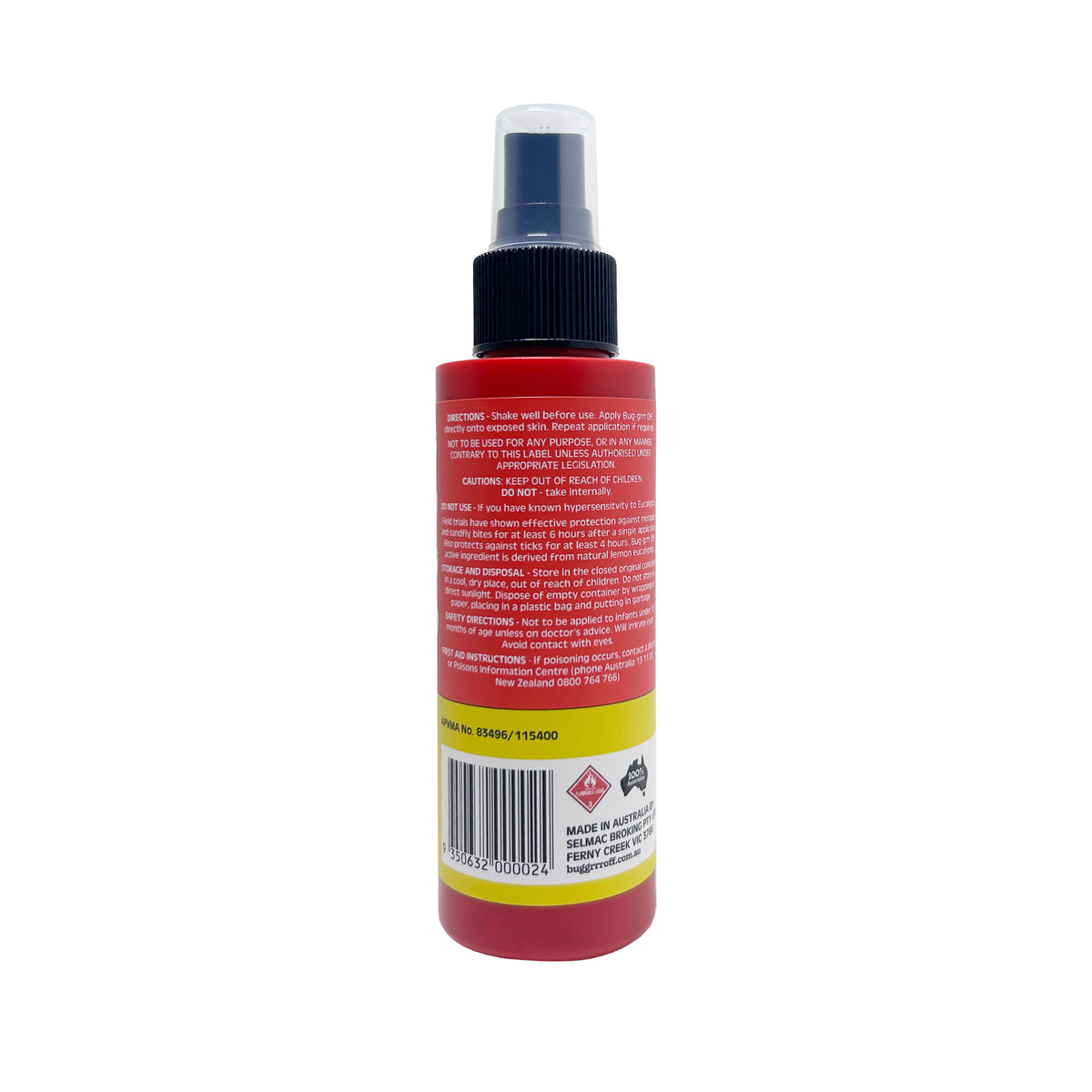 Bug-Grrr Off! - Natural Insect Repellent Spray - 100ml