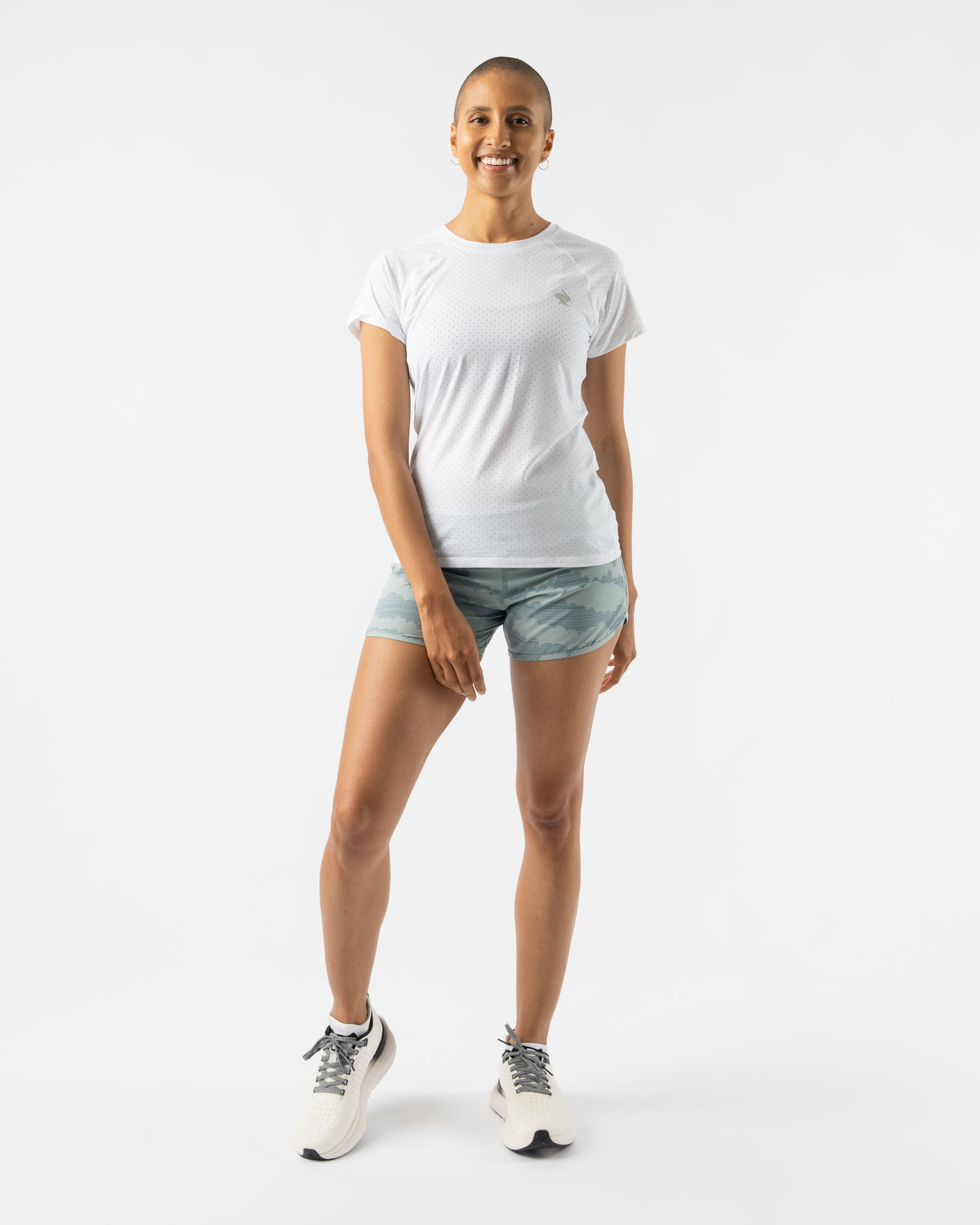 rabbit - EZ Tee Perf ICE SS - White - Women's