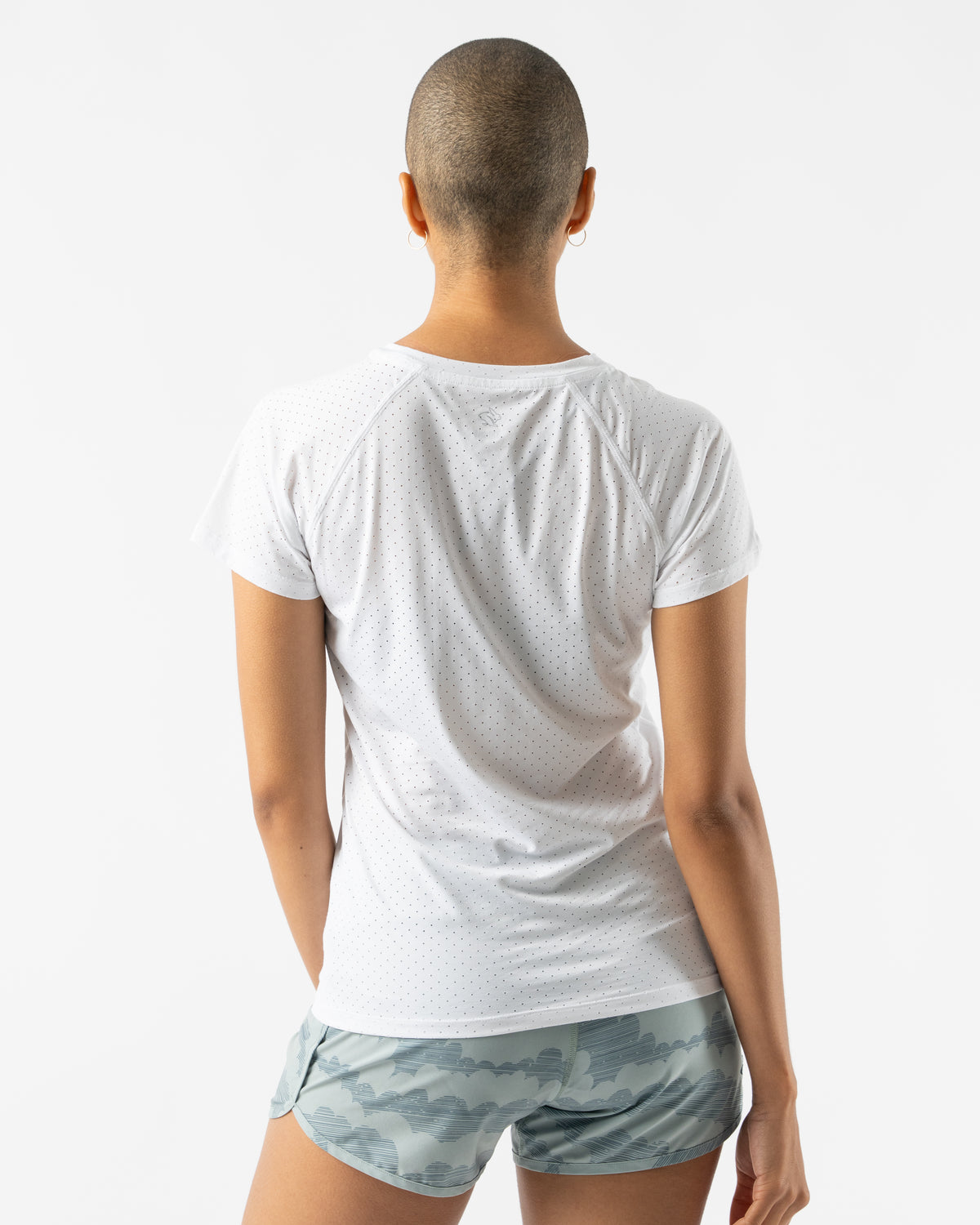 rabbit - EZ Tee Perf ICE SS - White - Women's