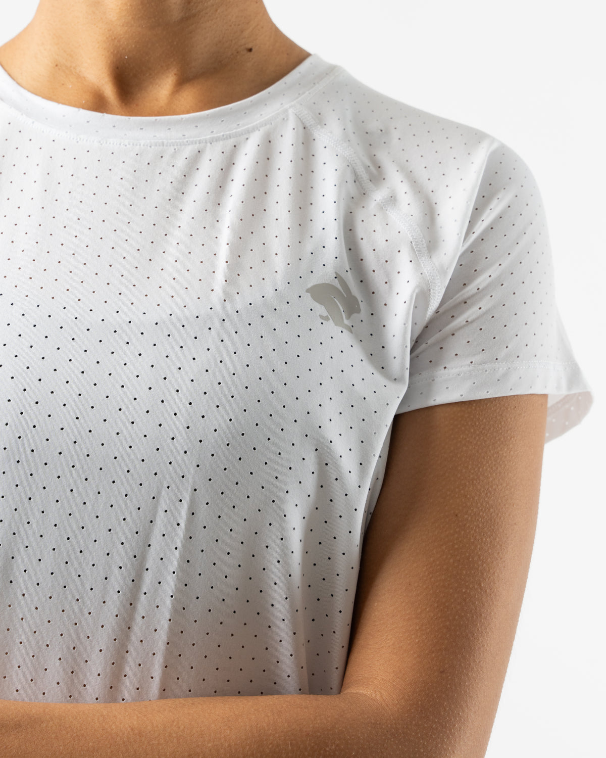 rabbit - EZ Tee Perf ICE SS - White - Women's