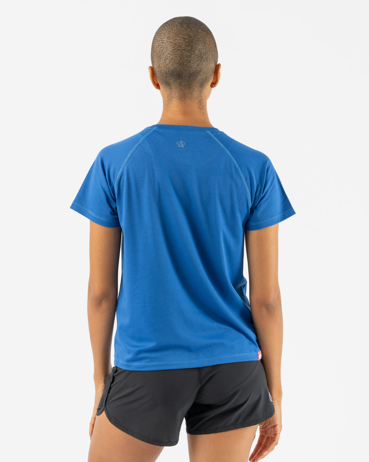 rabbit - EZ Tee Cropped - Classic Blue - Women's
