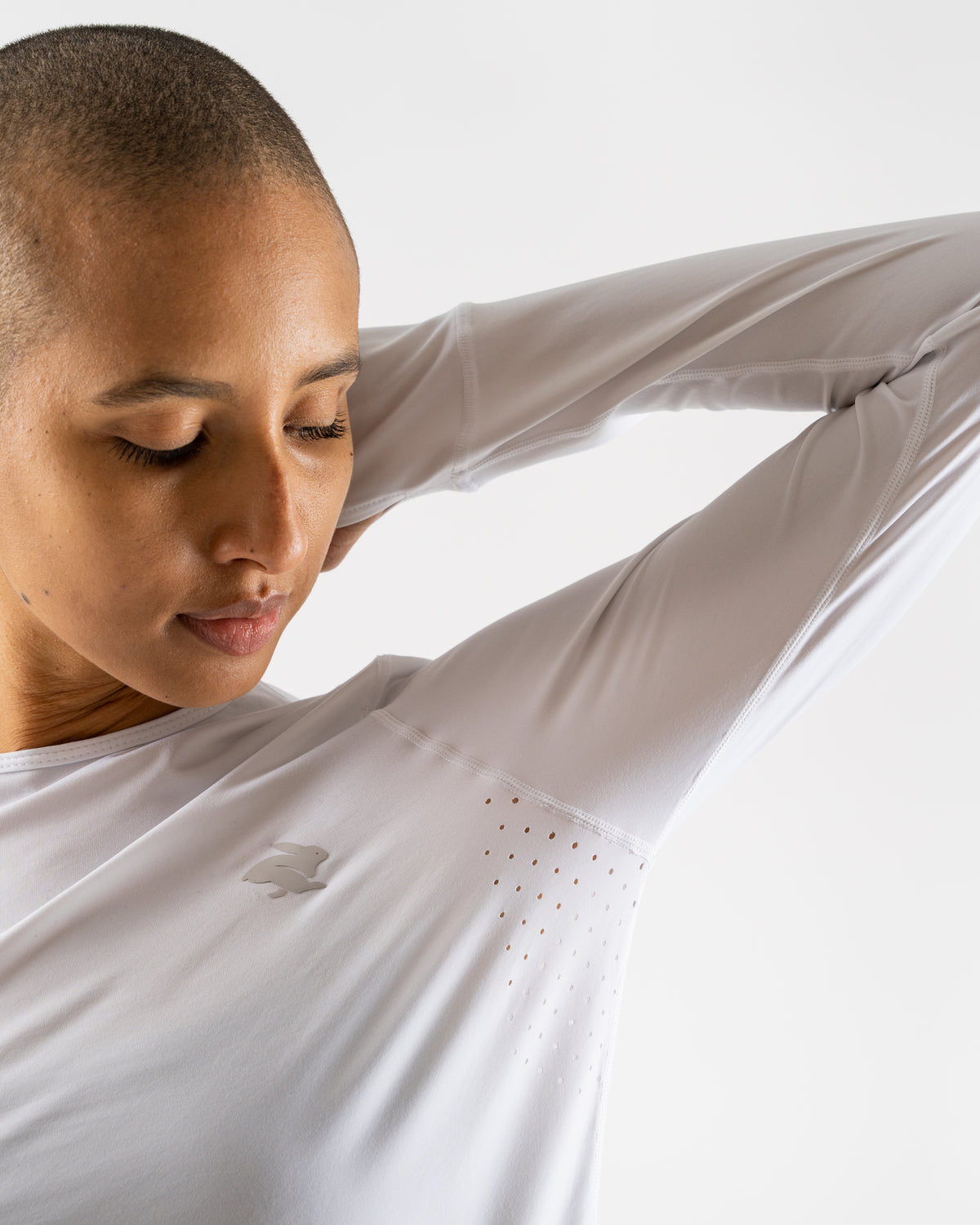 rabbit - UPF Tee ICE LS - White - Women's