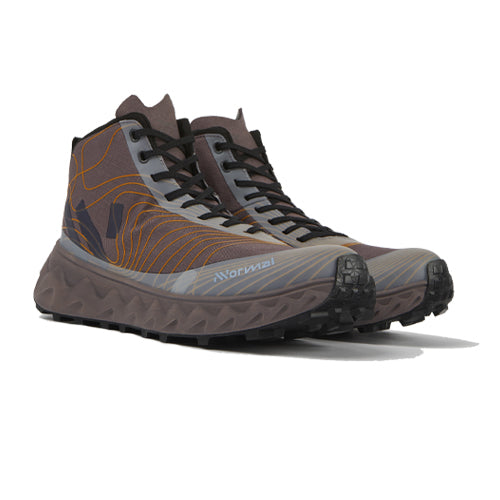 NNormal - Tomir Boot Waterproof - Purple/Orange - Unisex