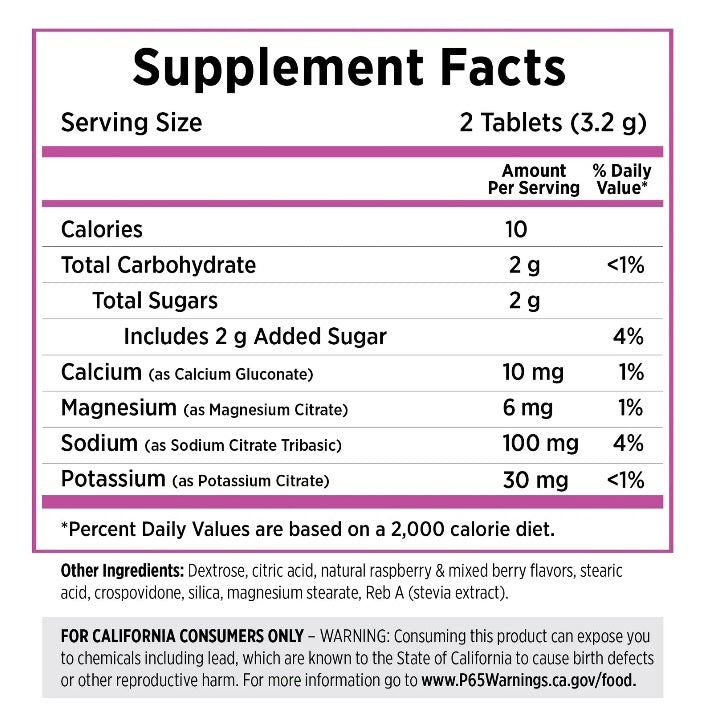 SaltStick - FastChews - Mixed Berry - 60 Tablets Bottle