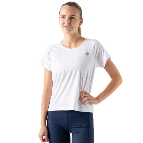 rabbit - EZ Tee Cropped - White - Women's
