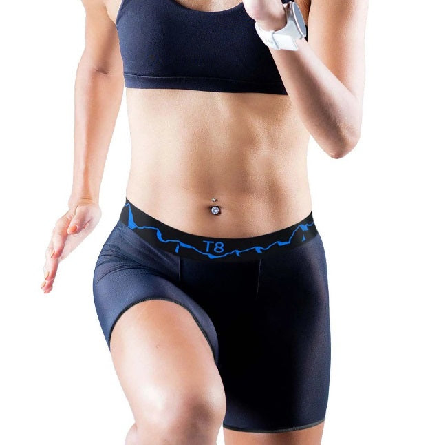 T8 - Commando Running Underwear - Black - Women's