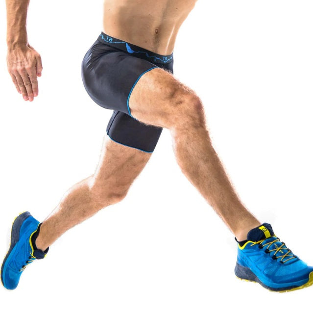 T8 - Commando Running Underwear - Black - Men's