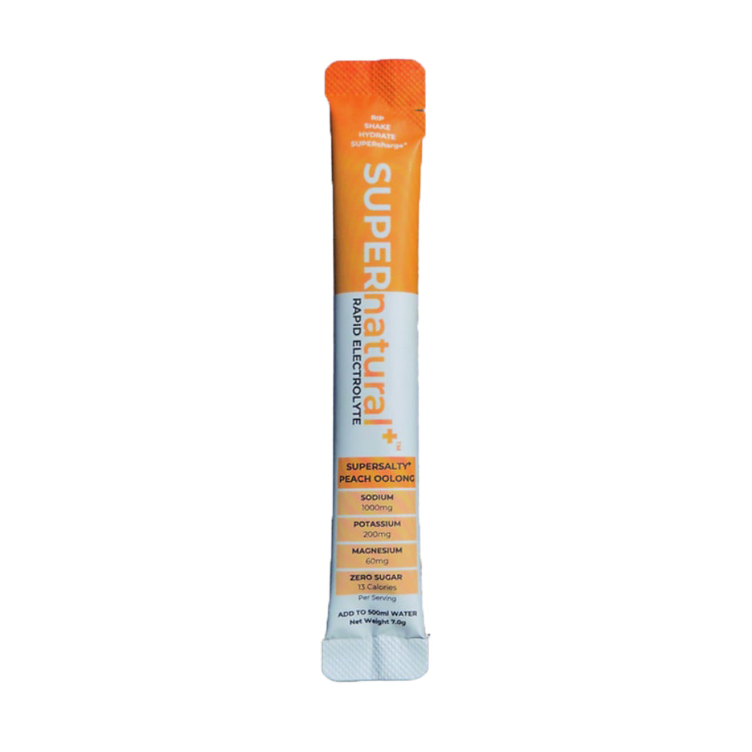 SUPERnatural+ Rapid Electrolytes - Peach Oolong - Pack of 10