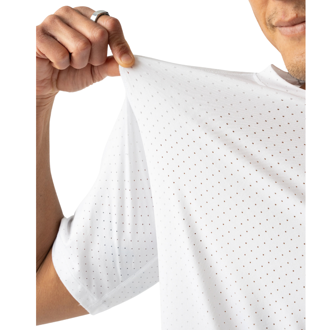 rabbit - ICE Perf Tee SS - White - Men's