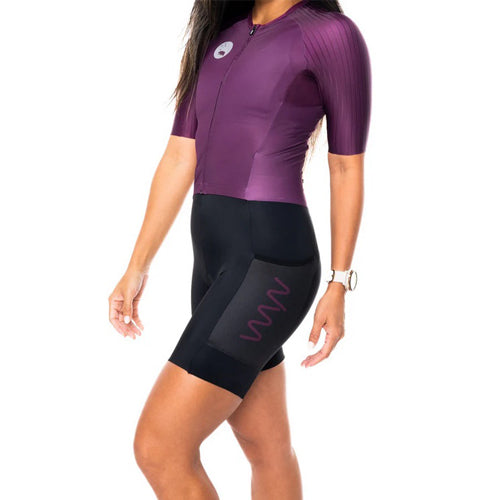 WYN republic - Hi Velocity X Triathlon Suit - Tyrian - Women's