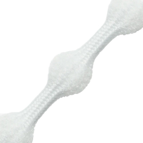 Caterpy - Run No-Tie Shoelaces - Standard (30in / 75cm) - Silky White