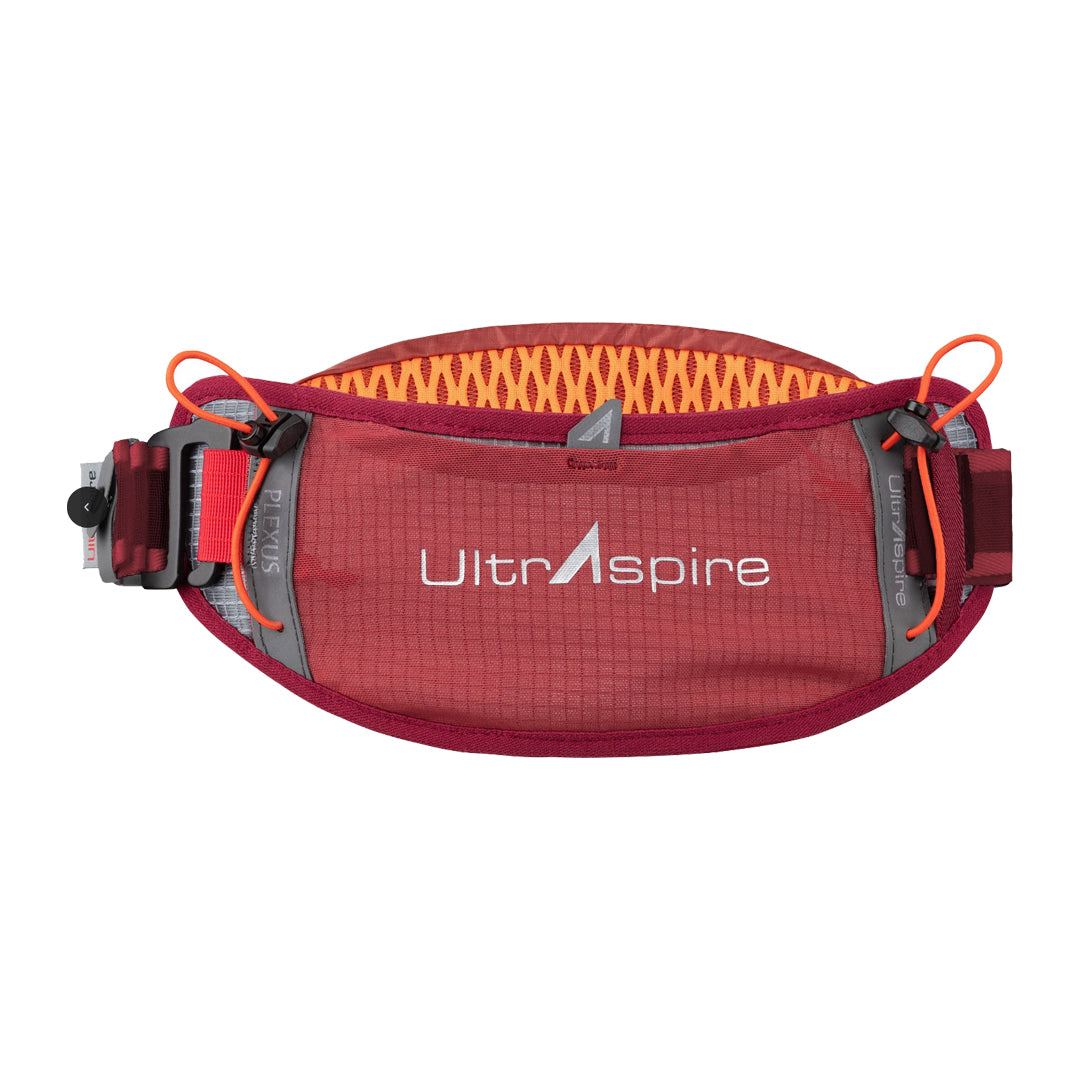UltrAspire - Plexus Low-Profile Waist Pack - Burgundy/Cherry Tomato - 4L