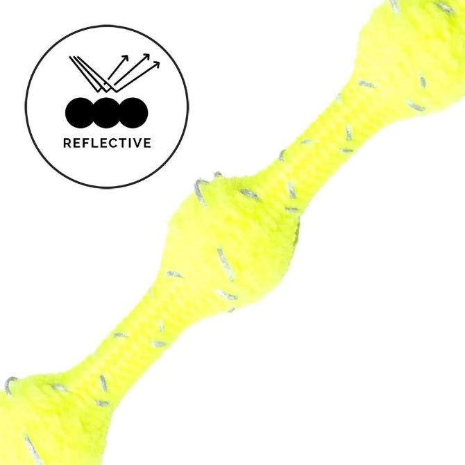 Caterpy - Run No-Tie Reflective Shoelaces - Standard (30in / 75cm) - Electric Yellow