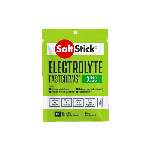 SaltStick - FastChews - Green Apple - 10 Tablets Packet