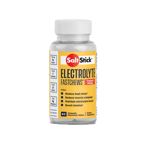 SaltStick - FastChews - Tropical Mango - 60 Tablets Bottle