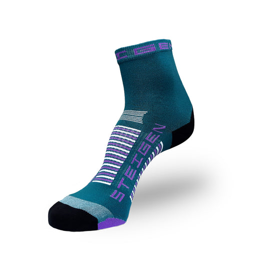 Steigen - 1/2 Length Running Socks - Spruce