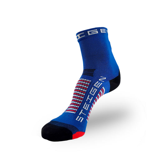 Steigen - 1/2 Length Running Socks - Midnight Blue