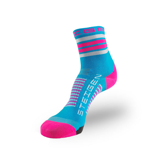 Steigen - 1/2 Length Running Socks - Fairy Floss