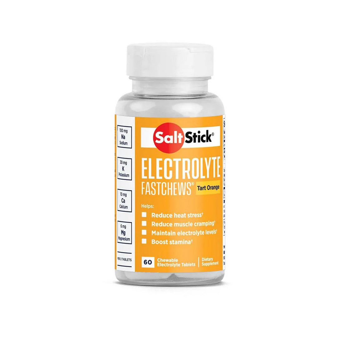 SaltStick - FastChews - Tart Orange - 60 Tablets Bottle
