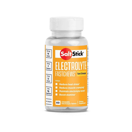 SaltStick - FastChews - Tart Orange - 60 Tablets Bottle