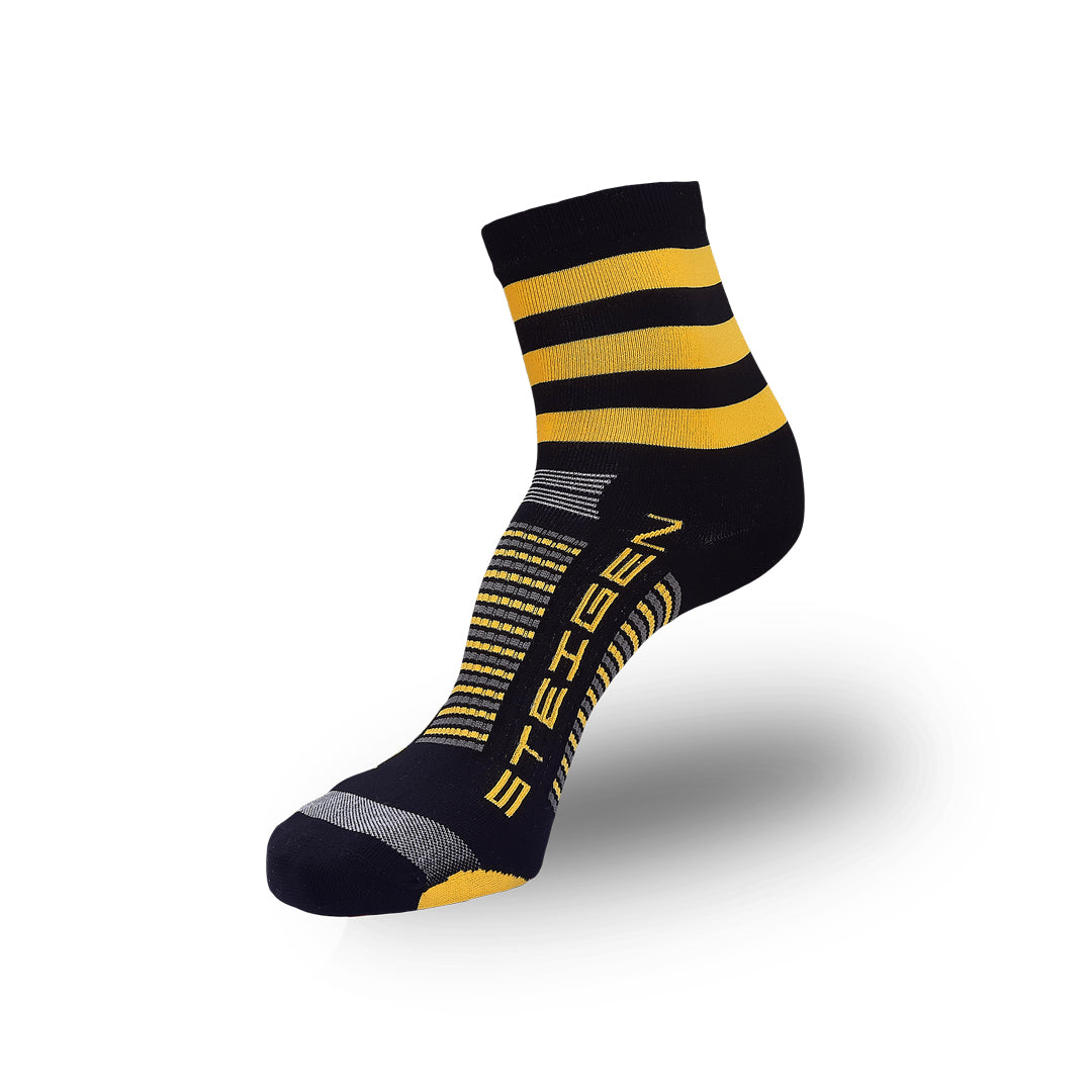 Steigen - 1/2 Length Running Socks - Bumble Bee