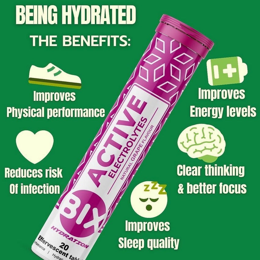 BIX - Active Electrolytes - Grapefruit - Single Tube (20 Tablets)