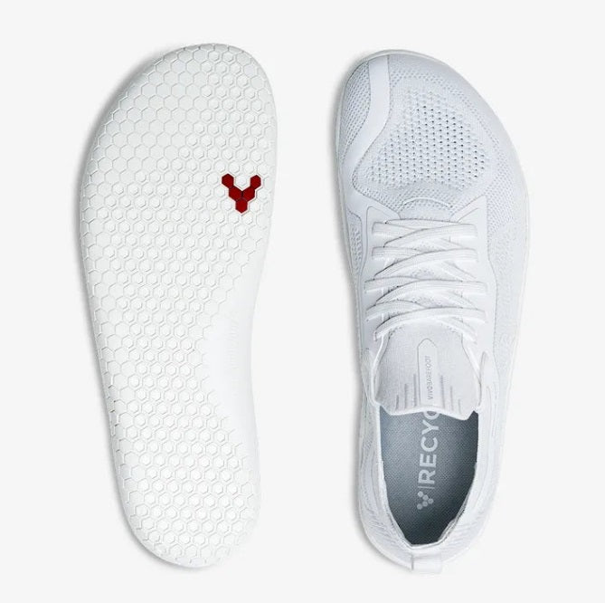 Vivobarefoot - Primus Lite Knit - Bright White - Men's