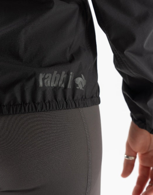 rabbit - Treeline Running Jacket - Black  - Women's