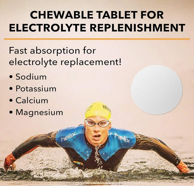 SaltStick - FastChews - Tart Orange - 60 Tablets Bottle