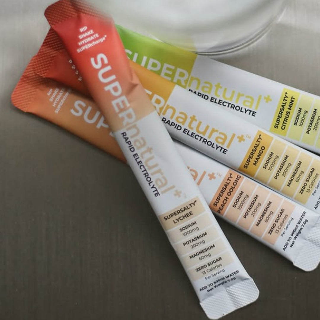 SUPERnatural+ Rapid Electrolytes - Lychee - Single Sachet