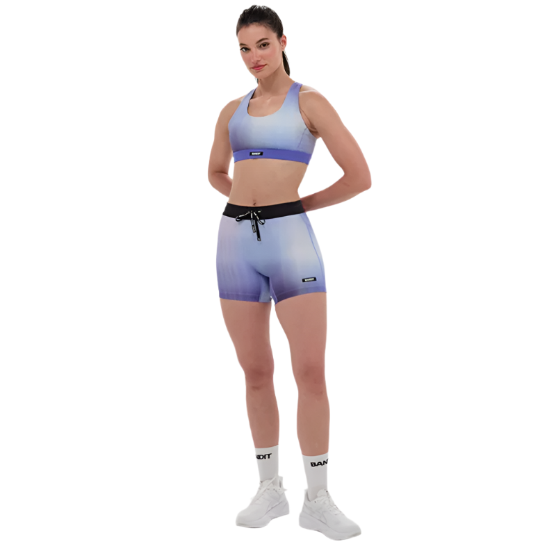 Bandit Running - Cadence™ 5" Compression - Deep Peri Blue Gradient - Women's