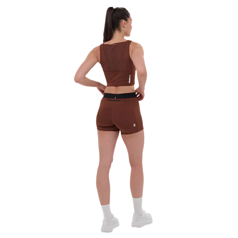 Bandit Running - Stamina™ 3" Compression Shorts - Coffee Bean - Women's