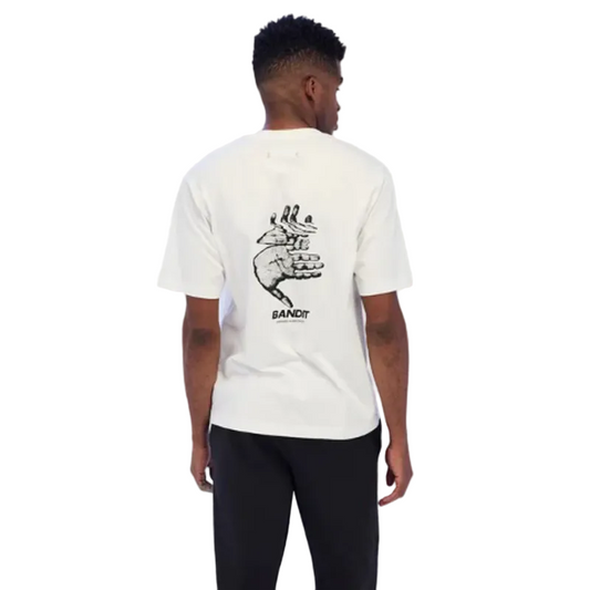 Bandit Running - Winter Classic Cotton Tee - White - Unisex