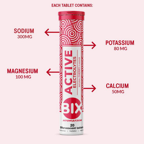 BIX - Active Electrolytes - Passion Fruit - Single Tube (20 Tablets)