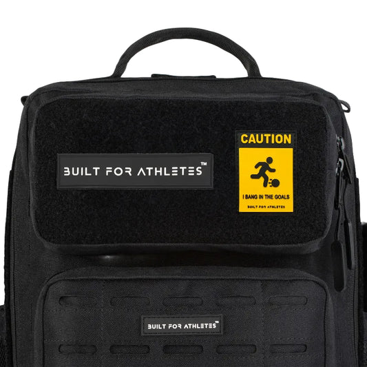 Built for Athletes - Patch - CAUTION: Football