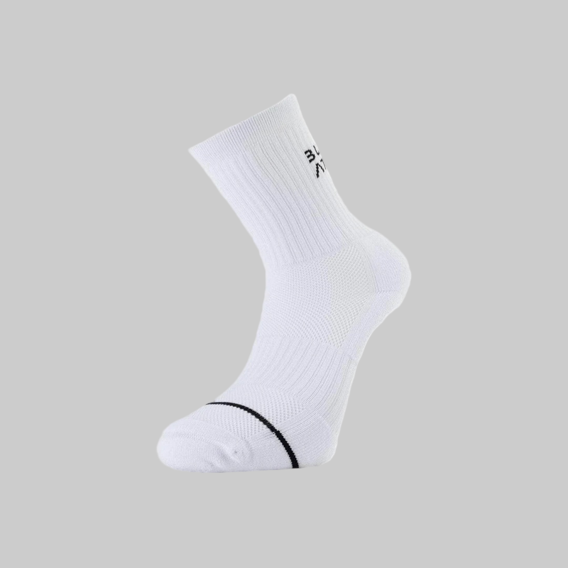 Built for Athletes  - Crew Training Socks - White