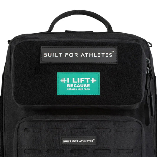Built for Athletes - Patch -  I Lift Because I Really Like Food Patch