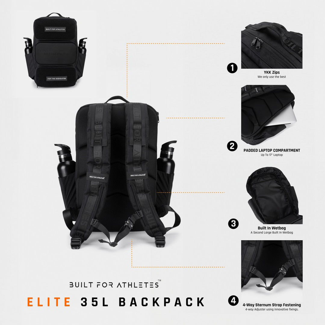 Built for Athletes - The Hybrid Backpack - Concrete