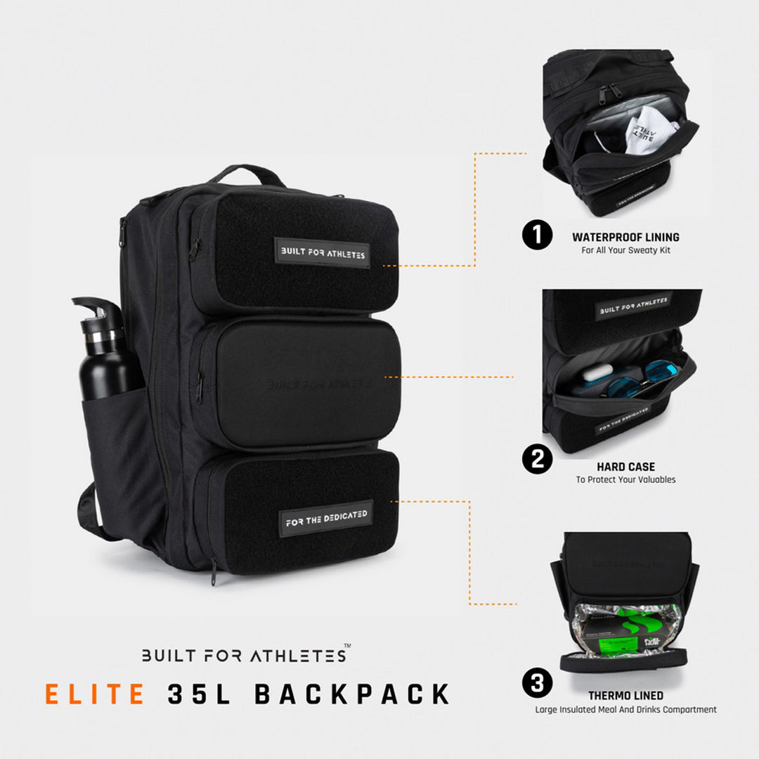 Built for Athletes - The Hybrid Backpack - Concrete