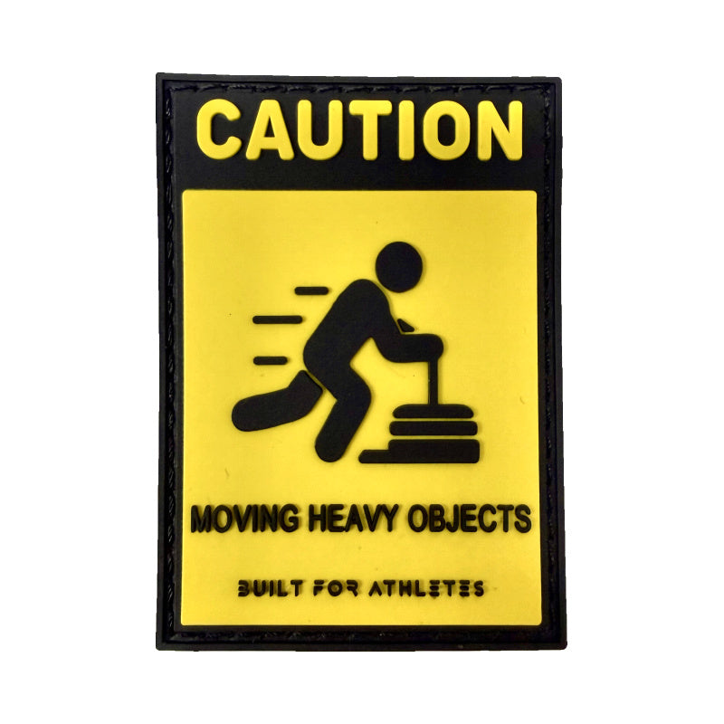 Built for Athletes - Patch - CAUTION: Fitness Racing