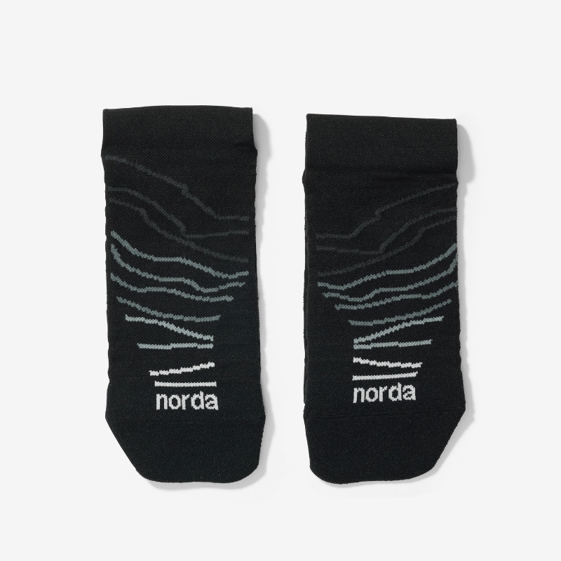 norda - Performance Sock - Black White