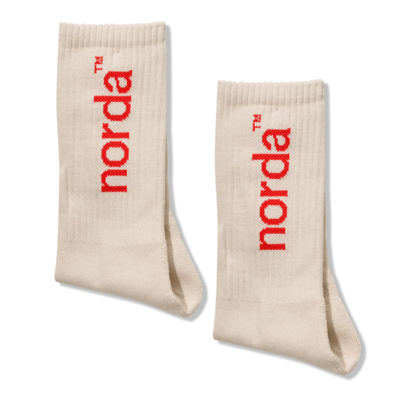 norda - Retro Sock - Cream