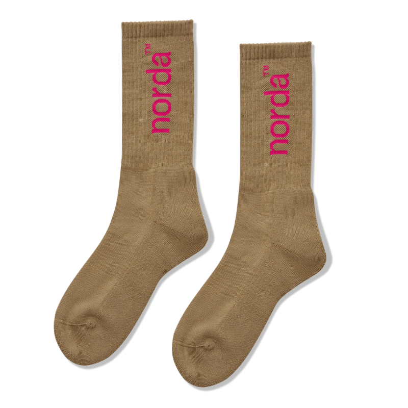norda - Retro Sock - Pink Fudge