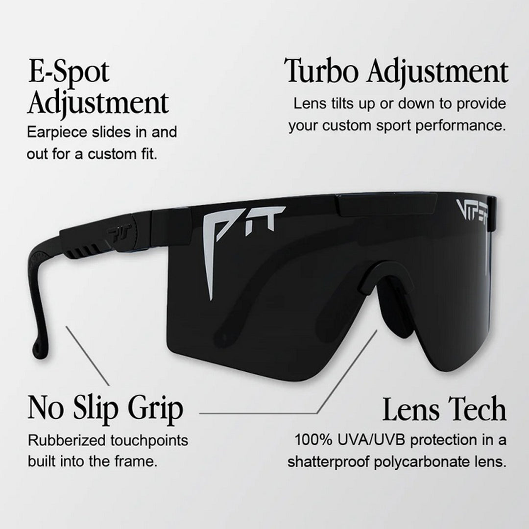 Pit Viper - The Leonardo Original - HDPV Polarized Blue/Green - Wide