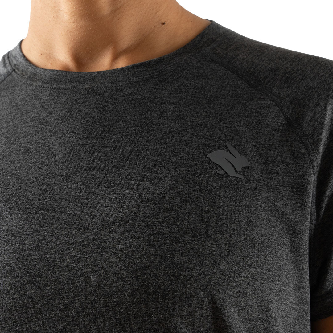 rabbit - EZ Tee SS - Black Charcoal - Women's